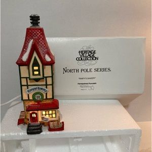 Department 56 “Rimpy’s Bakery”. North Pole Series. Heritage Village Collection.